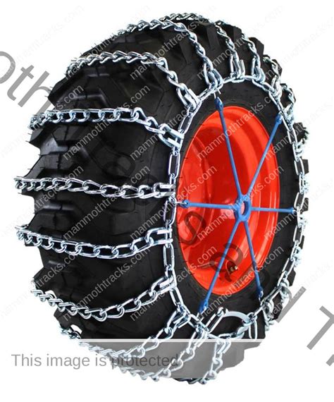 2 link skid steer chains|skid steer chains for sale.